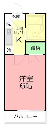 天神ドミール21の間取り画像