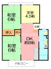 プレシードハイツの間取り画像