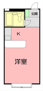 ベルピア藤沢善行第1の間取り画像