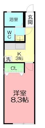 プルメリア湘南の間取り画像