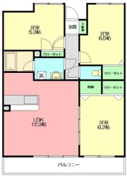 グランドエンブレム横浜の間取り画像