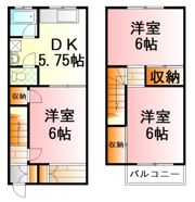 メゾンヴィルフェールの間取り画像