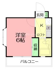 湘南台ドミール21Cの間取り画像