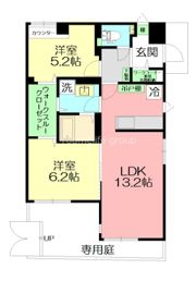 Crest Garden Nの間取り画像