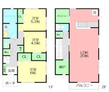 テラス茅ヶ崎の間取り画像