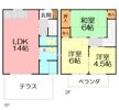 サンヴェール壱番館の間取り画像