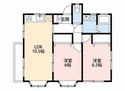 ユーソレイユの間取り画像