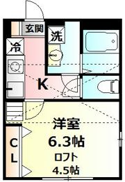CASA ORISE Iの間取り画像