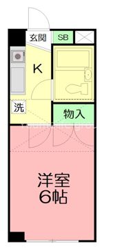 ジョイパレス平塚の間取り画像