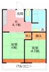 須藤荘の間取り画像