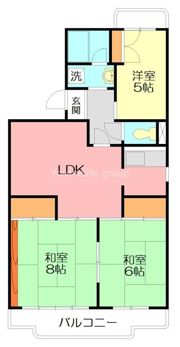 第2スペランザ大住の間取り画像