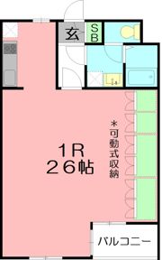 シーベルズの間取り画像