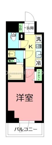 小田急伊勢原駅前マンションの間取り画像