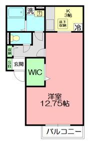 フォンティーヌAの間取り画像