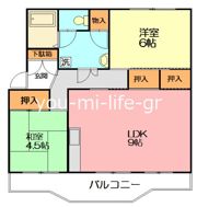 平塚高村団地35号棟の間取り画像