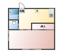 ツカサハイツの間取り画像