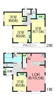 Kolet横浜白百合＃03の間取り画像