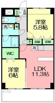 モリエム太平台の間取り画像