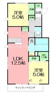 セレッソ 今泉の間取り画像