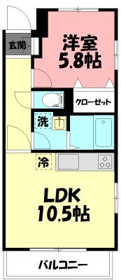 フェリーチェKIIの間取り画像