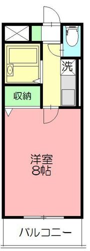 アンソレイユ湘南台の間取り画像