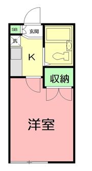 クエスト横浜の間取り画像