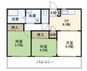 コートパル戸塚の間取り画像