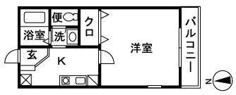 アンディの間取り画像