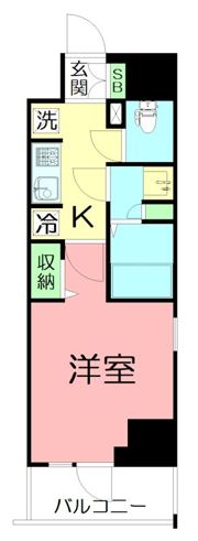 小田急伊勢原駅前マンションの間取り画像