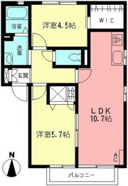 ラ・ピアーナAの間取り画像