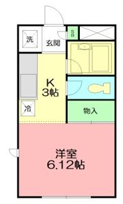 ボヌール茅ヶ崎の間取り画像