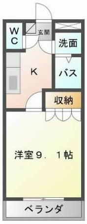プロニティ ビナサイドの間取り画像