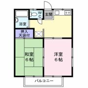 ハイツ野村の間取り画像