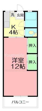 正栄荘の間取り画像