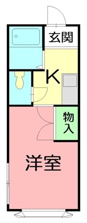 メゾン岡田の間取り画像