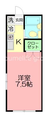 コーポラス林の間取り画像