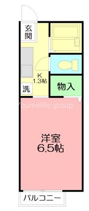 フォーレTEの間取り画像