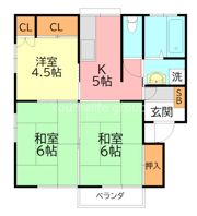 ビレッジオチアイの間取り画像