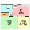 レピュートオオクラの間取り画像