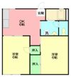 カーサミヤの間取り画像