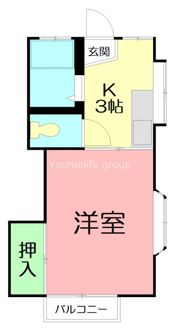 ポルシェ伊勢原IIIの間取り画像