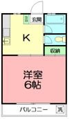 コーポアイザワの間取り画像