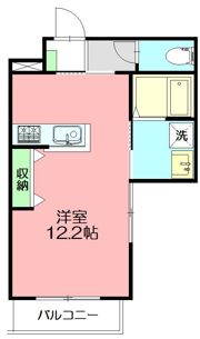 ホクラニの間取り画像