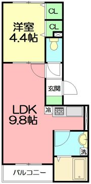 ヴェルデの間取り画像