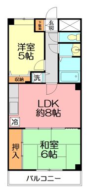 さがみ野シティハイツの間取り画像
