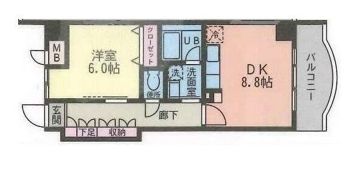 ベルウッドヤマトヤの間取り画像