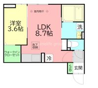 オークスさがみ野の間取り画像