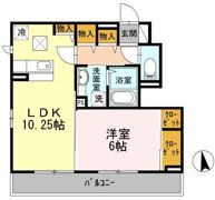 ミキハイツの間取り画像