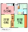 コーポ鮎津（コーポアユヅ）の間取り画像