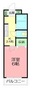 アーバンライフ中町の間取り画像